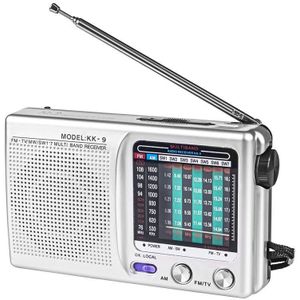 Am/Fm/Sw Draagbare Radio Operated Voor Indoor, outdoor & Emergency Gebruik Radio Met Speaker & Headphone Jack