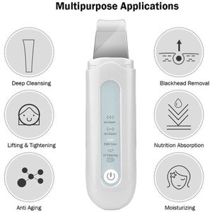 Huid Peeling Schop Apparaat Ultrasone Huid Scrubber Gezichtsreiniging Ion Import Porie Schoner Dode Huid Remover Dropshiping