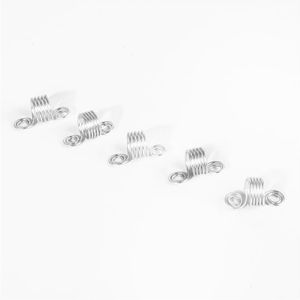 10Pcs Mix Kleur Haar Ringen 12x24mm Dreadlocks Haar Accessoires Kralen Verstelbare haar-ringen Voor Vrouwelijke goud Spiraal Haar Vlechten
