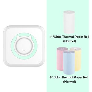 C15 Pocket Thermische Printer Draagbare Mini Draadloze Bt Connect 200Dpi Foto Label Memo Verkeerde Vraag Afdrukken