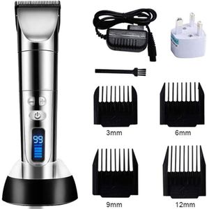 Professionele Elektrische Tondeuse Baard Trimmer Kapper Grooming Kit Rechargeab