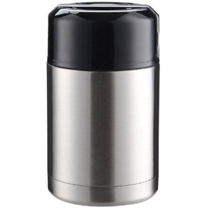Grote Capaciteit Thermoskan Roestvrijstalen Vacuüm Geïsoleerde Thermische Lunch Container Fles Geïsoleerde Voedsel Jar Brede Mond 800Ml & 1000ml