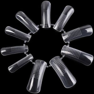 Valse Nagel Tips Kleur Kaart Praktijk Weergave Gereedschap Transparant Wit Gesp Ring Manicure Diy Nail Display Nail Art Practice Tool