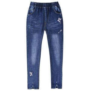 Meisjes Leggings Lente Herfst Kids Star Jeans Meisjes Elastische Skinny Kinderen Potlood Broek Voor 5 Tot 13 Jaar kids Broek