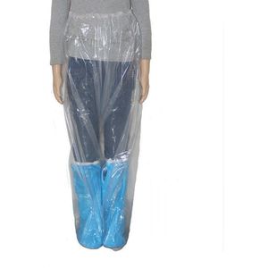 Disposable Protective Raincoat Pants Unsex Protective Splashing Saliva Cover Transparent Dustproof Waterproof Raincoats Pants