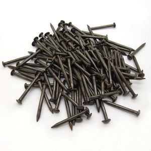 8 10 12 15 18 20 25 30 35mm Zwart Messing Nagels Meubels Fastener Nail Koperen Nagels Hardware Accessoires