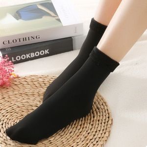 3 Paren/set Wol Kasjmier Thuis Snowboots Fluwelen Thuis Vloer Sok Vrouwen Winter Warm Thicken Thermische Zachte Casual Effen Kleur sokken