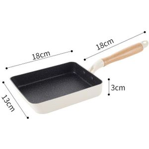 Yihao 18*13Cm Pan Non-stick Pot Japanse Snack Pot Pan Inductie Oven Beschikbaar Aluminium Pan keuken Tool