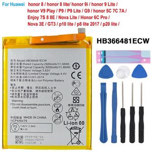 Ohd Hoge Capaciteit Real 3000Mah HB366481ECW Batterij Voor Huawei P9/P9 Lite/Honor 8/P10 Lite/Y6 Ii/P8 Lite /P20 Lite/P9 Lite