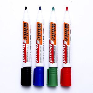 Kleurrijke Whiteboard Pen Klaslokaal Levert Veiligheid Niet Giftig Kantoorbenodigdheden Rood Groen Blauw Zwart