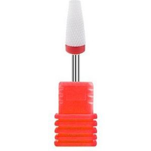 1Pc Keramische Cone Nail Boor Mills Cutter Elektrische Manicure Boor Machine Apparaat Accessoire Remover Gel Nail File Gereedschap