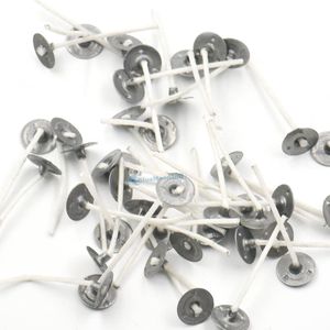 100/200 Pcs/Veel 25mm-260mm Katoenen Draden Kaars Wieken Pretabbed Zink Core voor Kaarsen Maken Levert