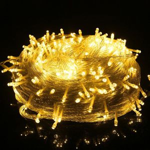 10M 100 Led String Guirlande Kerstboom Fairy Light Luce Waterdicht Huis Tuin Nieuwjaar Party Outdoor Decoratie. B