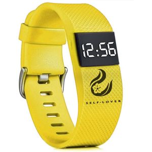 Digitale LED Sport Horloge Unisex Siliconen Band Horloge Horloges Mannen Vrouwen #5/22