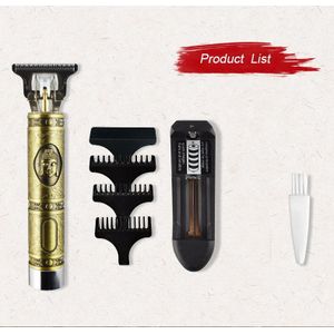 Elektrische Pro Li Liner Grooming Draadloze Snijden T-Blade Trimmer Set Professionele Kapper Tondeuse