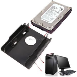 2.5 ""Naar 3.5"" Hard Drive Adapter Hdd Ssd Converter Montagebeugel Plastic Houder Storage Bar