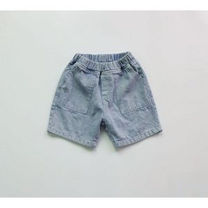 Zomer Kinderen Denim Shorts Koreaanse Stijl Kinderkleding Zachte Losse Half-Lengte Broek Baby Jongens Shorts