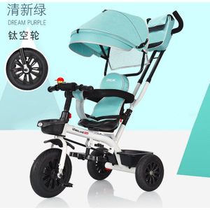 Draagbare Baby Driewieler Fiets Kinderen Driewieler Wandelwagen Fiets Swivel Kinderwagen Seat Afneembare Paraplu Kinderwagen
