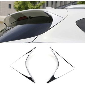 Voor Mazda Cx-5 Cx5 Chrome Rear Window Spoiler Side Wing Driehoek Cover Trim Molding Versiert decoratie