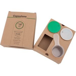 Capsulone Melkschuim Hervulbare Resuable Capsule Fit Voor Dolce Gusto Koffiezetapparaat Pod Cup