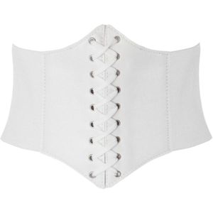 Faja Vrouwen Elastische Afslanken Extra Brede Strakke Corset Lumbale Terug Brede Riem Pu Vrouwelijke Modellering Riem Brede Taille Riem Dames