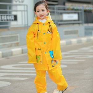 Kinderen Regenjas Jongens Regenkleding Mode Meisjes Regen Poncho Cartoon Kids Leuke Mantel Poncho