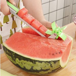 Watermeloen Cutter Multi Meloen Lepel Snijmachine Snijmachine Rvs Windmolen Fruit Huishouden Artefact Keuken Tool