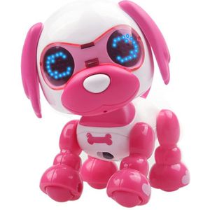 Elektronische Speelgoed Robot Speelgoed Intelligente Uinteractive Smart Puppy Robotic Hond Led Ogen Geluidsopname Zingen Slaap Leuke Mooie PH30