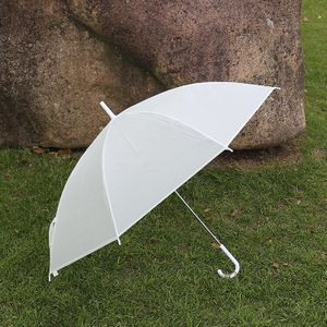 Transparante Regen Paraplu Reclame Paraplu Automatische Rechte Poleumbrella Regen Umbrellalongumbrella Regen Paraplu