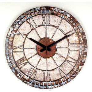Grote Wandklok Retro Interieur Voor Keuken Stille Living Art Vintage Wandklokken Rome Digitale Horloges Wandklokken