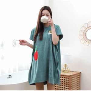 Wearable Badjas Strandlaken Snel Absorberende Water Outdoor Sport Zachte Tactiliteit Hooded Badhanddoeken Jurk Poncho Zwemmen Mantel