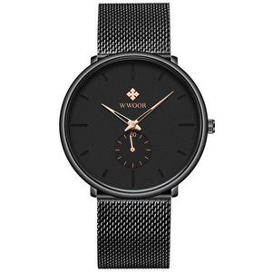 verkoop Mens Sport Horloges Top Luxe Ultra Dunne Casual Waterdicht Horloge Quartz Volledig Stalen Mannen Horloge Relogio Masculino T