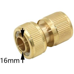 Messing 5/8 ""tuinslang Quick Connector koper irrigatie slang buis met connectoren voor water 1pcs