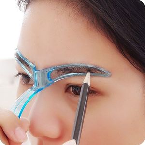 Wenkbrauw Template Stencil Grooming Shaping Helper Diy Make-Up Tool Beauty Make Up Kit Herbruikbare Wenkbrauw Tekening Guide Template