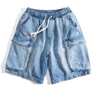 Casual Shorts Denim Mens Man Man Jeans Vintage Korte Joggingbroek Streetwear Steampunk Shorts Bermuda Masculino Shorts BB60DK