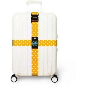 July&#39;s Lied Bagage Riem Kruis Riem Verpakking Verstelbare Reizen Suitcaseband Nylon Koffer Met Reizen Accessoires