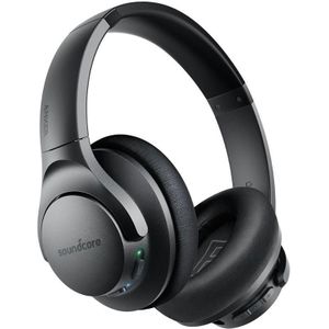 Anker Soundcore Leven Q20 Hybrid Active Noise Cancelling Hoofdtelefoon, Draadloze Over Ear Bluetooth Hoofdtelefoon