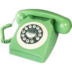 Retro Antieke Telefoon Snoer Vaste Home Telefoons Vintage Klassieke Huistelefoon Antieke Home Office Art Winkels Decor