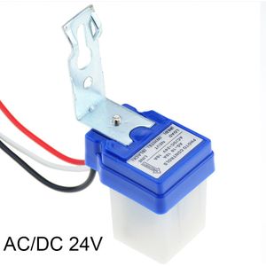 1PCS Automatische AAN-UIT Fotocel Street Lamp Licht Schakelaar Controller DC 12V 24V AC 220V 10A Foto Schakelaar Sensor Schakelaar