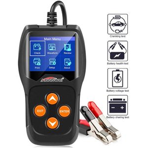 Batterij Tester 12V Automotive Belasting Auto Digitale Batterij Analyzer Batterij Scanner Multi Talen Voertuig Batterij Diagnostic Tool