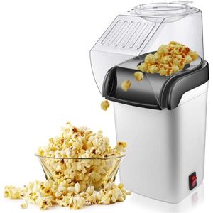 Air Popcorn Popper Maker, Elektrische Air Popcorn Machine-1200W, Olie-Gratis