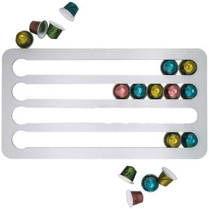 Koffie Pods Houder, Capsules Dispenser Houdt Tot 24/40 Peulen, Voor Wandkast Koelkast Display Organizer.