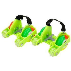 Kind LED Knippert Roller Skate Schoenen 2/4 Wielen Sport Kleurrijke LED Knipperlicht Kleine Wervelwind Katrol Voor Kid Hak IA81