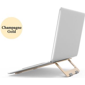 Hannord Opvouwbare Laptop Stand Aluminium Tablet Houder Notebook Stand Antislip Computer Koeling Beugel Anti-Slip Cooling Pad