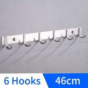 Robe Haken Roestvrij Staal Badkamer Haak Voor Handdoeken Sleutel Tas Hoed Kleding Jas Haak Wandmontage Deur Hanger Decoratieve Hangen rack