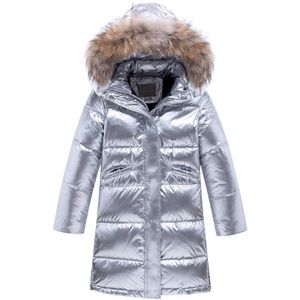 Bear Leader Kinderen Winter Down Parka Mode Dikke Lange Jassen Tiener Gilrs Effen Bovenkleding 5-13 Jaar Jongens leuke Kleding