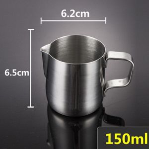 ONS Bar Keuken Rvs Melk Craft Koffie Latte Opschuimen Art Jug Pitcher Mok