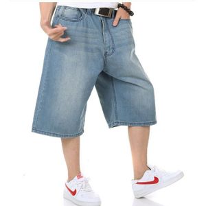 Mens Denim Shorts Losse Streetwear Baggy Jeans Shorts Skateboard Korte Jeans Voor Mannelijke Jeans Plus Size 30-46