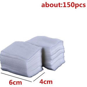 380 Stks/set Vrouwen Nail Art Remover Manicure Polish Gel Wipes Cotton Lint Katoen Pads Papier Acryl Gel Tips