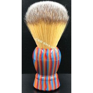 Csb Synthetisch Haar Scheerkwast Knoop 20 Mm Kapper Hair Salon Tool Mannen Scheren Nat